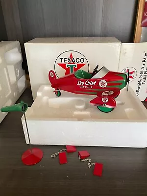 Texaco Collectible 1940 Air King Pedal Plane Sky Chief Gasoline New Vintage 1999 • $25