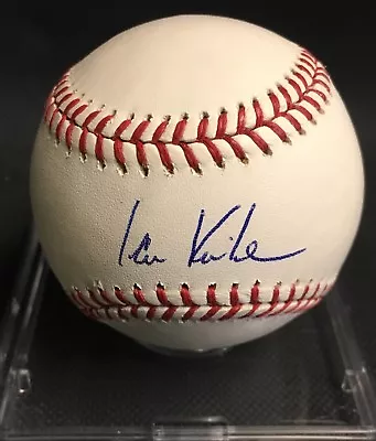 Ian Kinsler Autographed Baseball Major League Rawlings Boston Red Sox JSA  • $59.99