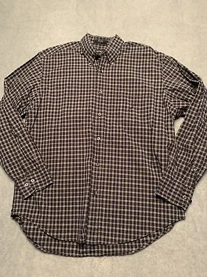 Nautica Men's Size Large Long Sleeve Casual Dress Button Up • $11.99