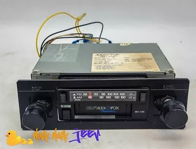 Audiovox Marine MS125 AM/FM Cassette Car Stereo No Box Vintage  • $99.99
