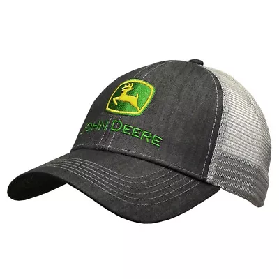 John Deere Denim Twill Trucker Cap • $29.95