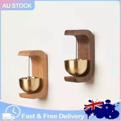 Zen Grip Doorbell New Zengrip Timber Doorbell Magnetic Hanging Door Chime QT • $14.69