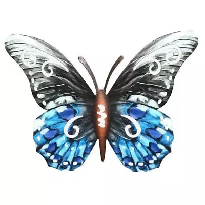  Wall Art Metal Butterfly Wall Decor Sculpture Hanging For Indoor And Outdoor  • $7.57