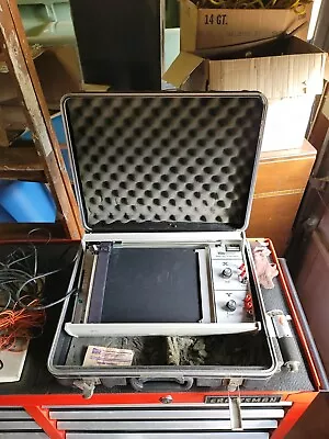 VINTAGE VITEC MODEL 802 X-Y VIBRATION RECORDER. Hardcase And Probes • $275