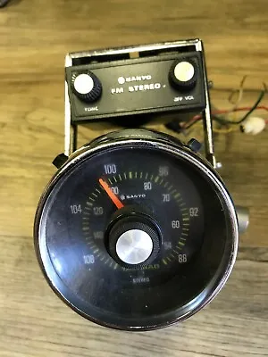Sanyo Tach Rad Am-fm (tachometer Radio) Gm Ford Mopar Vw Used & Hard To Find C&g • $275