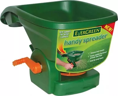 EverGreen Hand Held Lawn Seed Easy Handy Spreader Applicator Small Garden Care • £22.44