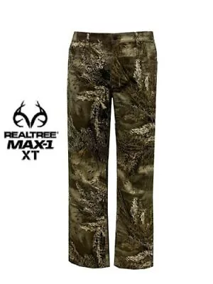 XXL Realtree MAX-1 XT Men's 5 Pocket Camo Pants Brush Pattern (44-46) T4 • $19.99