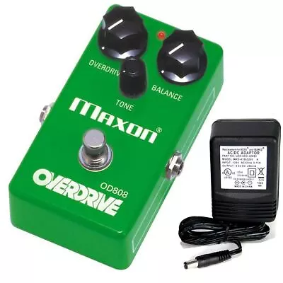 Maxon OD808 Overdrive Reissue W/ 9v Power Supply • $149