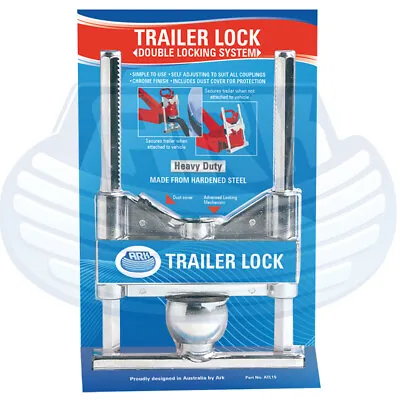 $65 • Buy Ark Trailer Lock ATL15 Double Locking System Coupling Keyed JAYCO CARAVAN PARTS