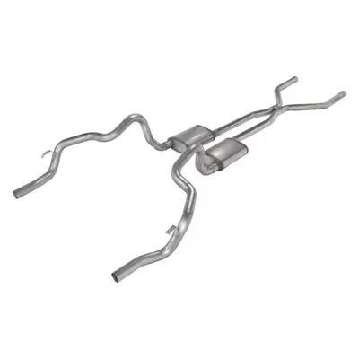 For Chevy Camaro 70-74 Exhaust System Pypes 409 SS H-Bomb Crossmember-Back • $534.75