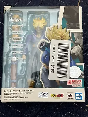 READ - Bandai Dragon Ball Z Super Saiyan Trunks SH Figuarts Figure • $32