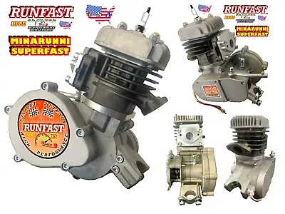 Minarelli Style Motorized Bike Race Engine 6HP High Performance Only Plus Bonus • $199.99