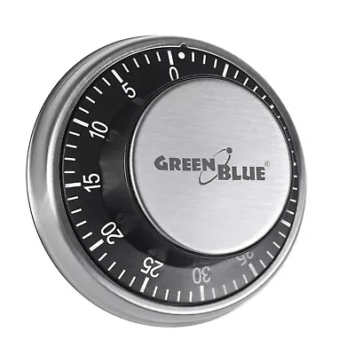 £9.42 • Buy Mechanical Kitchen Timer Magnetic Countdown 60min Loud Signal Cooking Baking UK