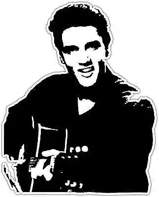 Elvis Presley Rock And Roll Music Car Bumper Window Sticker Decal 4 X5  • $3.85