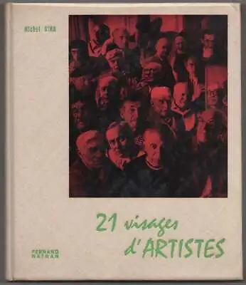 Michel SIMA / 21 VISAGES D'ARTISTS 1st Edition 1959 #181388 • $74.75