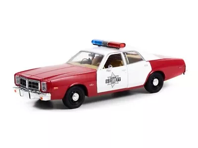 1977 Dodge Monaco - Finchburg County Sheriff Diecast 1:24 - Greenlight  84106-TS • $39.95