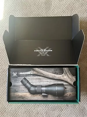 Vortex Spotting Scope Razor HD 27-60x85mm Angled • $1500