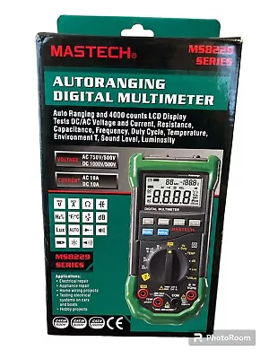 Mastech “MS8229” Auto Range Multimeter DMM 5 In 1 Multitester  • $40.91