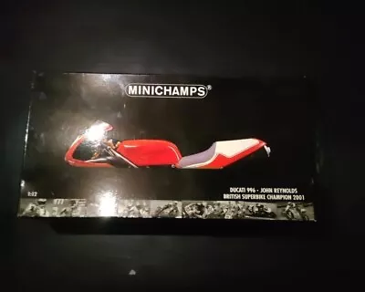 Minichamps 1/12 Scale  - Ducati 996 Superbike 2001 - REYNOLDS • £100