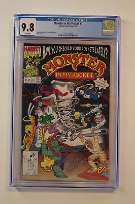 MONSTER IN MY POCKET #1 In CGC 9.8 NEAR MINT/MINT • $50