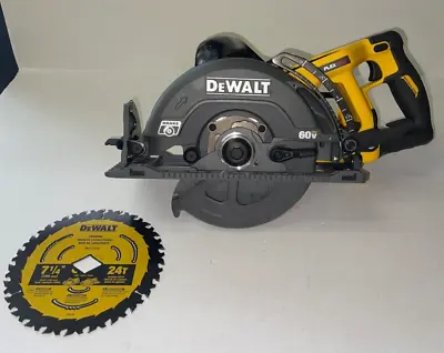 DEWALT DCS577B 60V MAX FLEXVOLT 7-1/4  Worm Drive Style Saw (Tool Only) New • $205