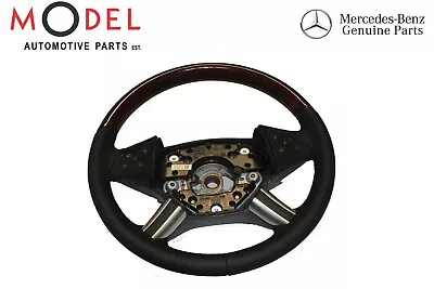 Mercedes Benz Genuine Mf Steering Wheel Black W/x 164 B66818435 • $480