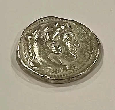 Alexander The Great Lifetime Issue / 336-323 BC  Silver Tetradrachm  Price 3019 • $299