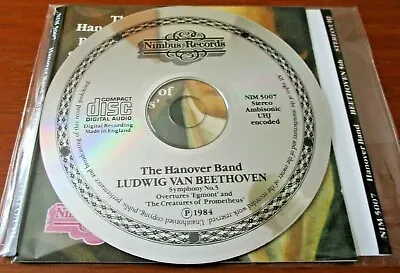 £3 • Buy BEETHOVEN - Symphony No 5 THE HANOVER BAND - CD Nimbus