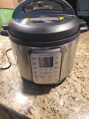 READ - Instant Pot Duo Plus 80 V3 9-in-1 Pressure Cooker Stainless Steel 8QT • $129