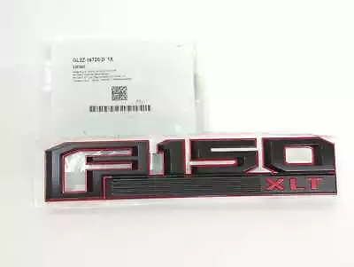 New OEM Front Fender Emblem Decal Red / Black 2015-2020 F-150 XLT GL3Z-16720-D • $20