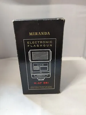 Miranda M-AF 36i Program AF Flashgun In Box • £5