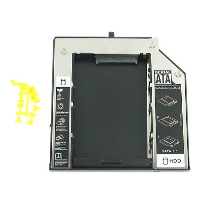 Ultrabay III 3 2nd Hdd Caddy For Lenovo ThinkPad T420 T520 W520 T420i SATA 3.0 • $7.48