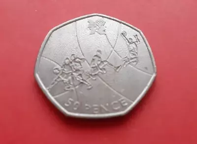 Basketball 2012 London Olympic Games 50p Coin. 2011 Fifty Pence • £2.79