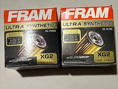 LOT OF 2 FRAM XG2 Oil Filter • $25