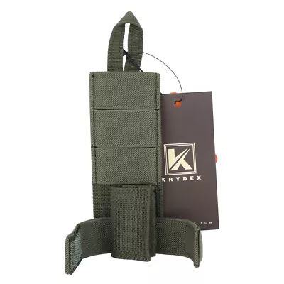 KRYDEX Radio Antenna Relocator Tactical Antenna Retention Holder Ranger Green • $11.95