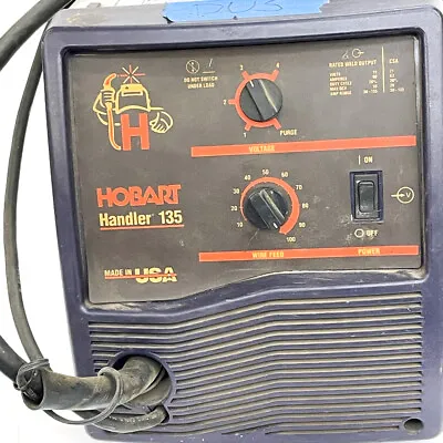 Hobart Handler 135 MIG Welder 120V AC W/ Clamp And Miller Torch - Made In USA • $799.97