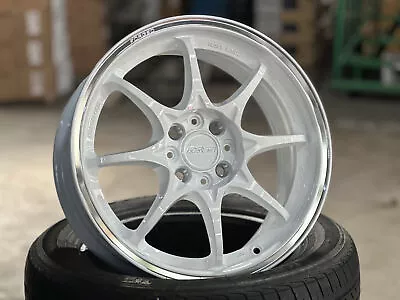 New 16x7J AOW CE28 Club Racer WHITE (4 Wheel) 4x100 HONDA FIT TOYOTA MAZDA MX5 • $1485