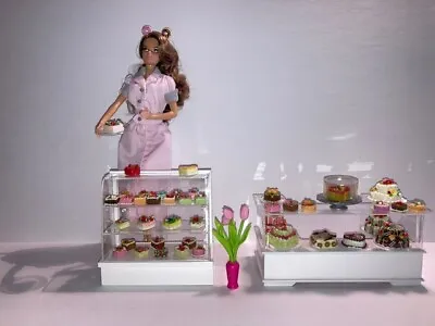 Re-ment Cake And Pastries Bakery Cafe  Diorama (Read Description) • $225