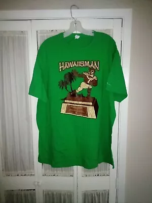 RARE Oregon Ducks Marcus Mariota Heisman Trophy Hawaii's Man 2XL T Shirt • $22