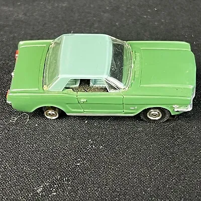 Vintage Aurora Green Mustang Slot Car RARE HO  Hardtop • $772.05