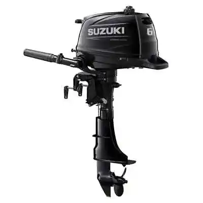 Suzuki Outboard Motor DF6AS5 | 6HP 4-Stroke 15 Inch Shaft Tiller • $1650.81