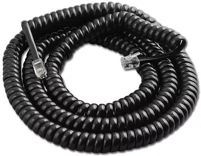 25' Black Vodavi Infinite 3516 IN9011 IN9012 IN9014 IN9015 71 Phone Handset Cord • $5.38