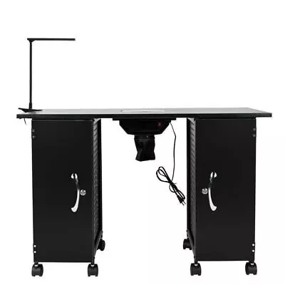 Heavy Steel Manicure Nail Table Station For Beauty Spa Desk Salon Equipment • $199.99