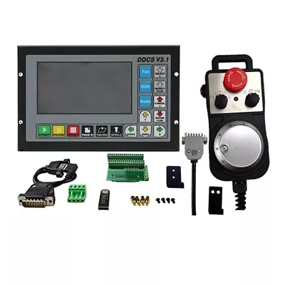 4 Axis DDCSV3.1 CNC Motion Controller Offline Standalone Controller + Handwheel • $293.55