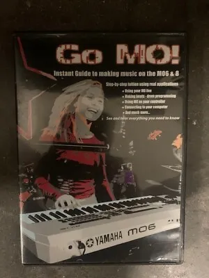 Go MO! DVD Guide To Making Music On The Yamaha M06 & 8 Synthesizer KeyFax 2006 • $20