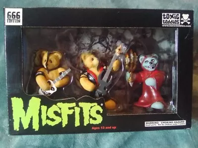 Misfits Toxic Teddies Limited Edition Box Set Only 666 2006 Crimson Ghost HTF • $250