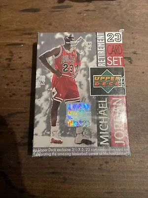 1999 Upper Deck Michael Jordan Last Dance Retirement 23 Card Factory Sealed Set • $64.99