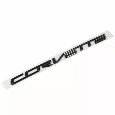 GM Carbon Black Rear Corvette Bumper Emblem For 2014-2019 C7 Corvette • $29.97