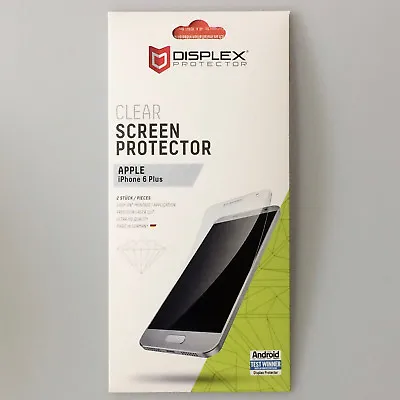 $11.42 • Buy DISPLEX Protector Screen Protector For Apple IPHONE 6 Plus 2 Pcs DISPLEX 0042