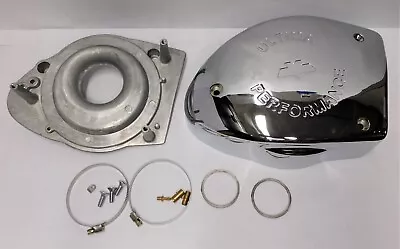 Ultima 12-171 Chrome Air Cleaner Assembly For Mikuni Carbs 42/45/48 (PM55) • $100